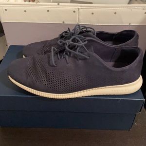 Cole haan zerogrand LSR wing size 7 navy blue